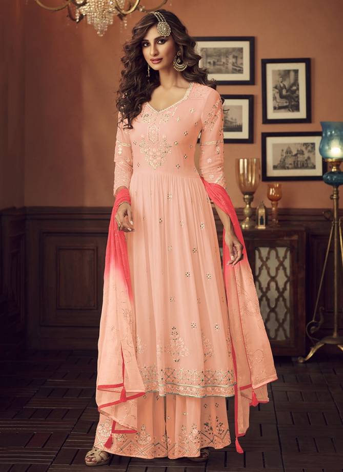Zoya Latest Fancy Designer Stylish Wedding Wear Fox Georgette With Embroidery Work salwar Suit Collection